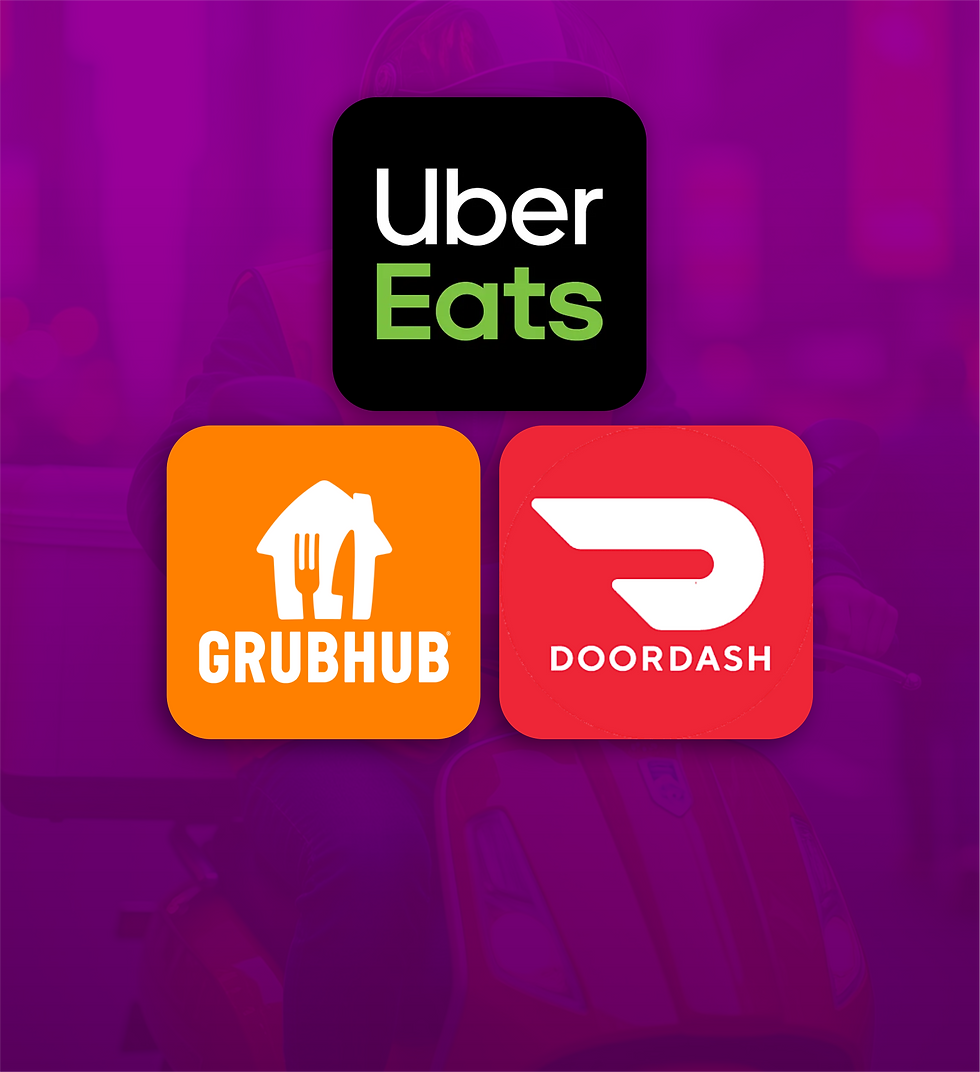 3rd Party Delivery 3 logos