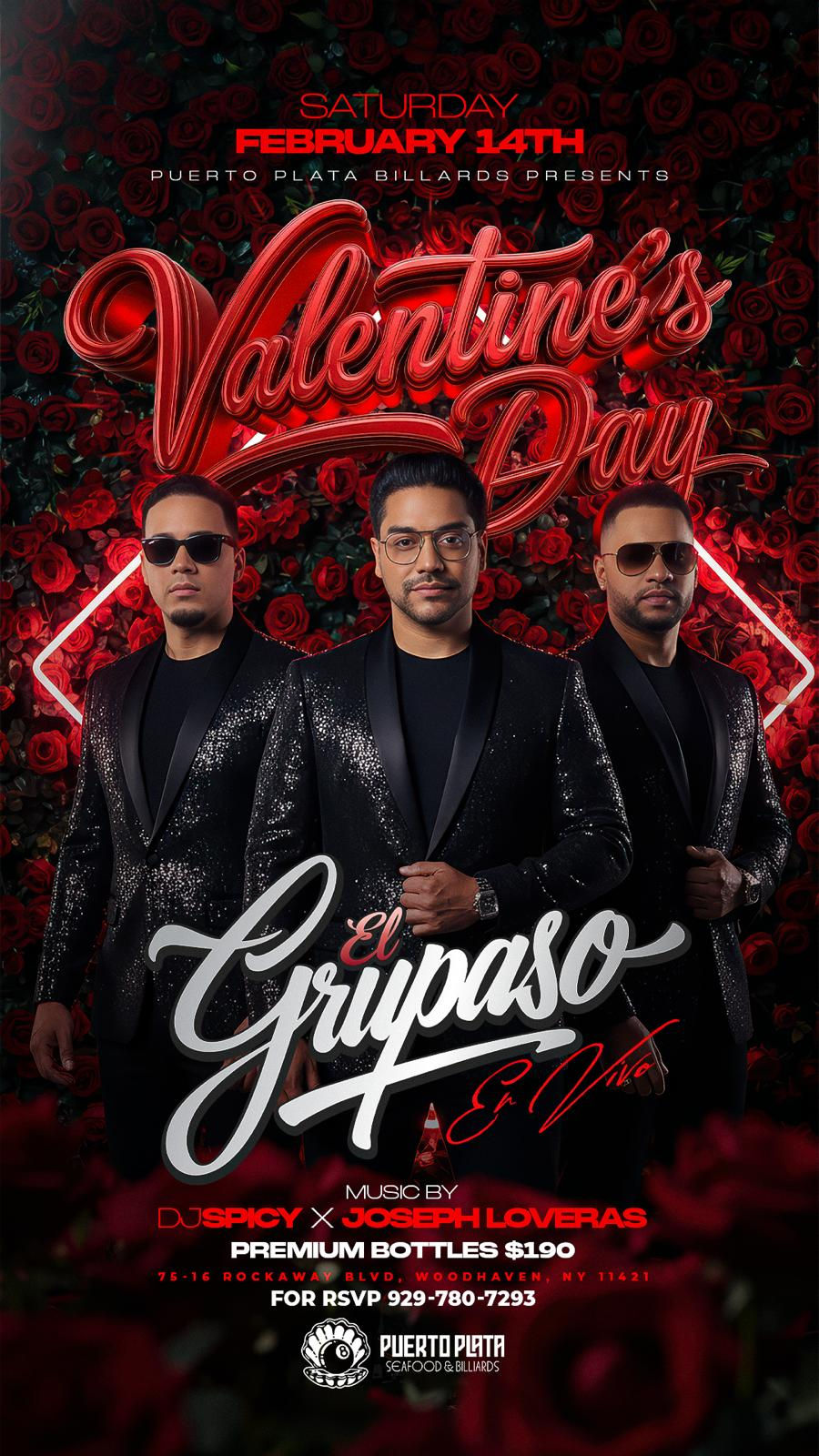 EL GRUPASO: The Ultimate Valentine’s Celebration in NY! ❤️🔥