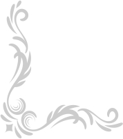 Ornamento esquinero inferior gris