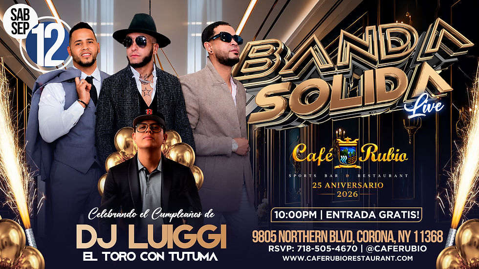 Banda Solida Live & DJ Luiggi's Birthday Bash! 🎷🎉
