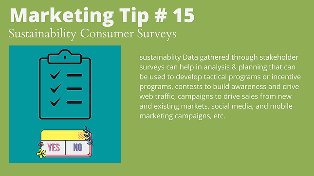 "Eco-conscious marketing tips to engage customers and drive positive change."
