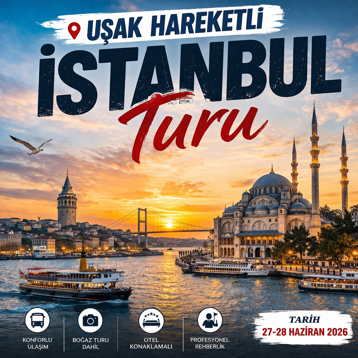 İstanbul Turu 27-28 Haziran
