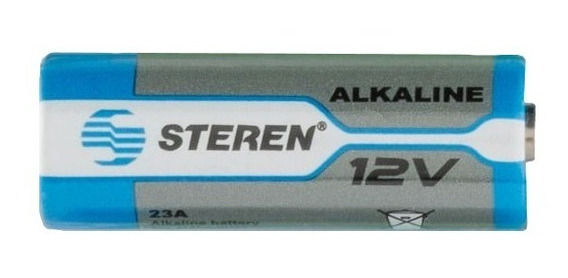 Miniatura: pila alcalina steren de 12volts vista frontal