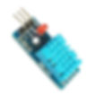 Miniatura: Módulo sensor DHT11 de temperatura y humedad con pines y LED.