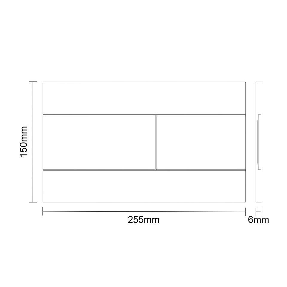לחצן ניאגרה סמויה