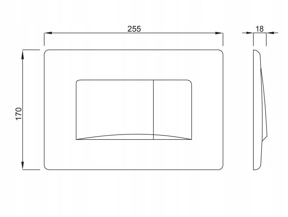 לחצן ניאגרה סמויה