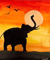 Tusks At Dawn