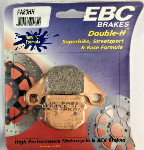 EBC FA83HH Double-H Sintered Brake Pads Honda motorcycle front replacement