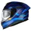 Thumbnail: Nexx Y.100R Baron Matte Indigo Blue sport-touring motorcycle helmet featuring matte indigo finish, sleek aerodynamic design,