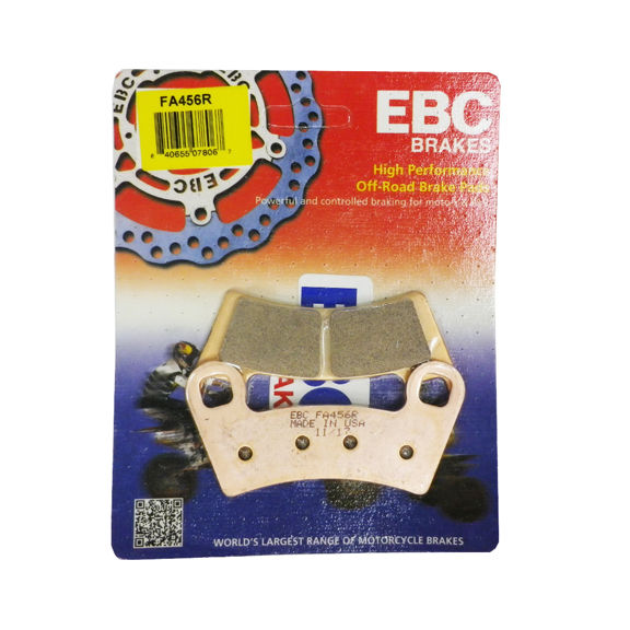 EBC FA456R R-Series sintered brake pad pair for off-road and ATV motorcycles
