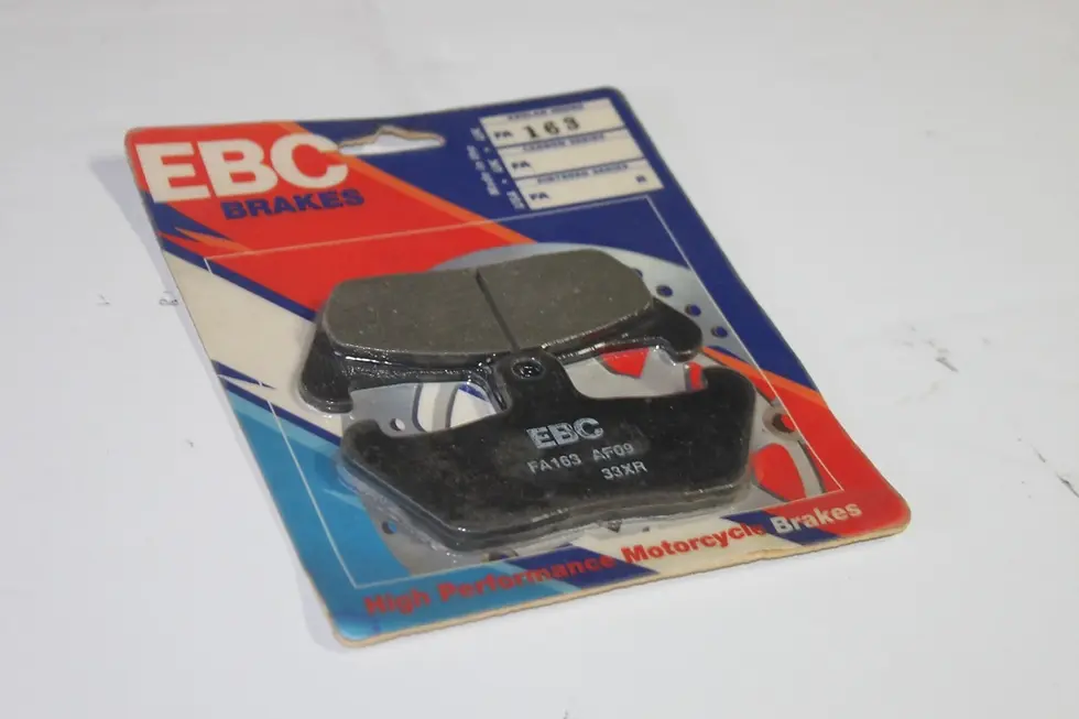 EBC FA163 sintered disc brake pads – motorcycle replacement pads for Honda, Yamaha, Kawasaki, and Suzuki