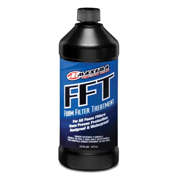 Maxima FFT Foam Filter Oil 32oz 1 liter high-tack foam air filter oil bottle