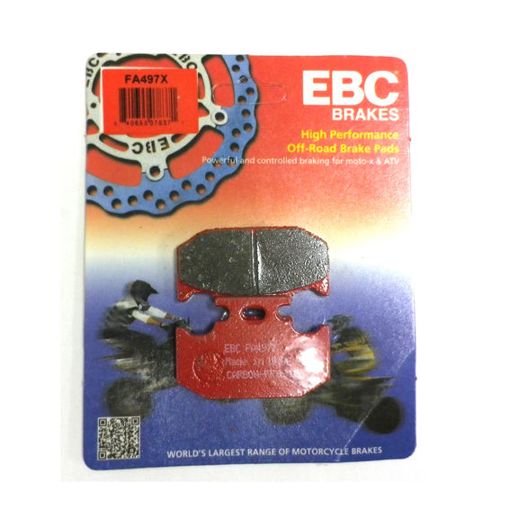 EBC FA497X X-Series carbon disc brake pad set for UTV / sport application