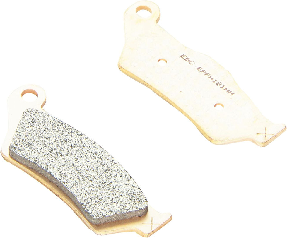 EBC EPFA181HH Extreme Pro Double-H sintered disc brake pads – high performance motorcycle replacement for Honda, Yamaha, Kawa