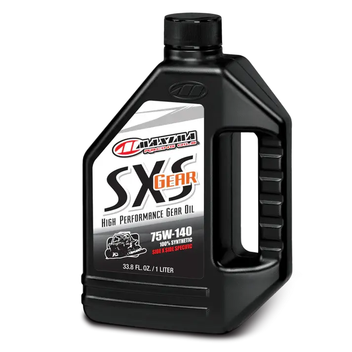 Maxima SXS Syn Gear 75W-140 1 liter synthetic gear oil for UTV differentials