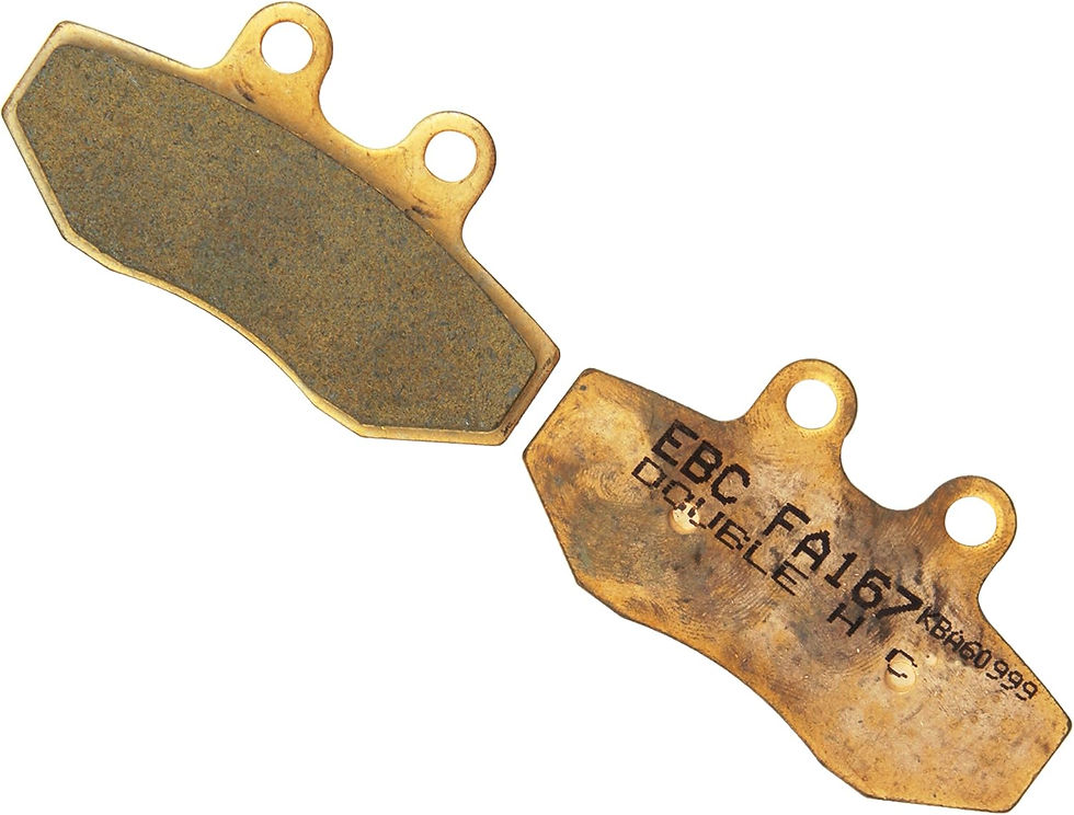 EBC FA167HH Double-H sintered disc brake pads – premium motorcycle replacement for Honda, Yamaha, Kawasaki, and Suzuki