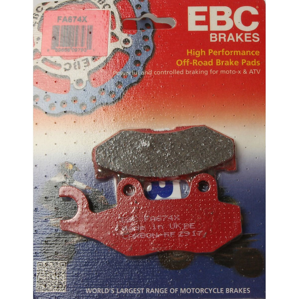 EBC FA674X Extreme Pro sintered disc brake pads – high performance upgrade for BMW R1250GS, R1200GS, S1000XR, and F850GS moto