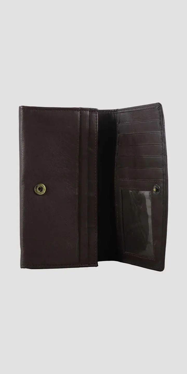 Thumbnail: GRAYS SADIE PURSE WITH SNAFFLE IN BROWN LEATHER