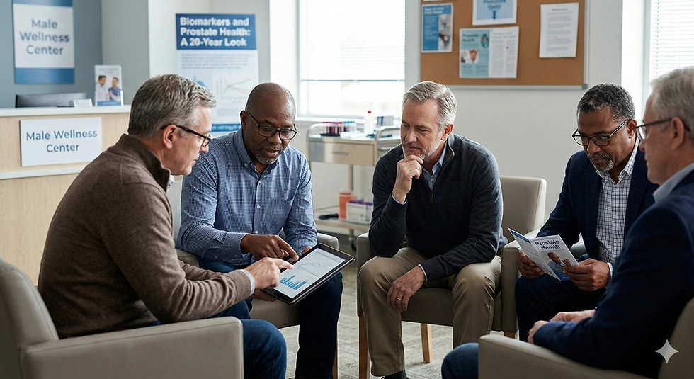 Clinical and Liquid Biomarkers of 20-Year Prostate Cancer Risk in Men Aged 45 to 70 Years