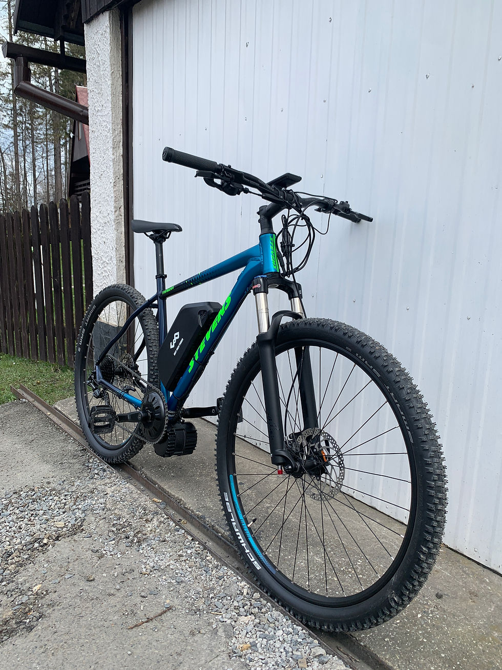 Miniatura: Rámová Baterie s DOJEZDEM 100 - 200KM a výkonem motoru 52V 1000W