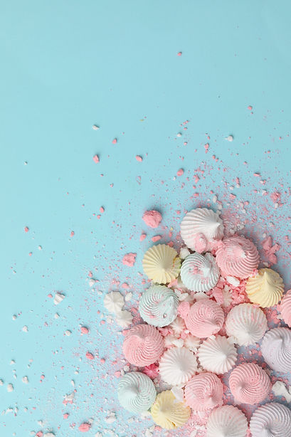 Pastel Meringues Pile