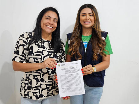 Equipe do Instituto de Terras do Acre e prefeita Rosana Gomes define data para entrega de títulos