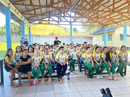 Programa Saúde na Escola leva atendimentos e ações preventivas à Escola Veiga Cabral