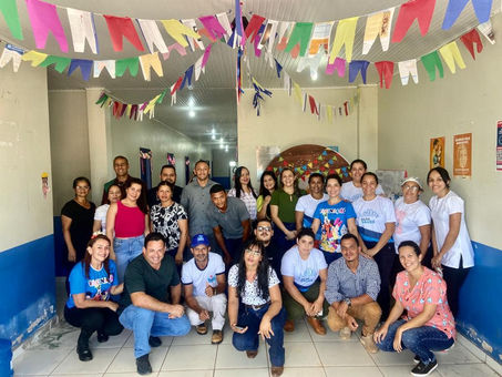 O Programa Ação Saúde chega à comunidade do ramal Nabor Júnior