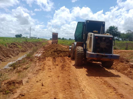 Secretaria de Obras leva melhorias ao Ramal Santa Maria
