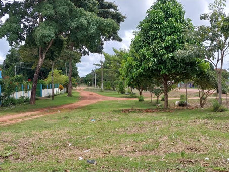 Secretaria de Obras vai até a Vila Pia com serviços de Roçagem e Limpeza