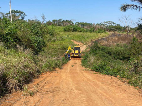 Secretaria de Obras intensifica serviços na zona rural de Senador Guiomard