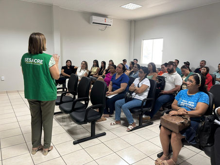Município e Estado promovem capacitação para combate à hanseníase e tuberculose
