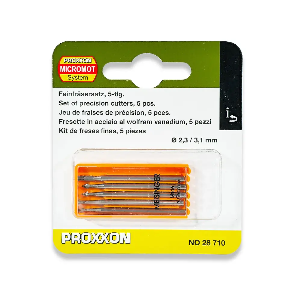 תמונה ממוזערת: סט 5 כרסמים מהירים  PROXXON  28710