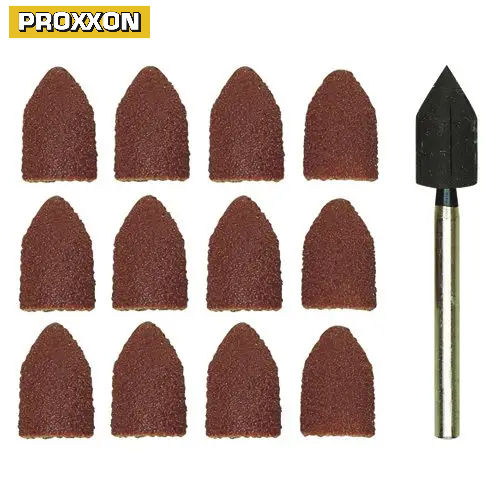 קונוס לליטוש עץ גרעין 80/150 עם ציר PROXXON 28987