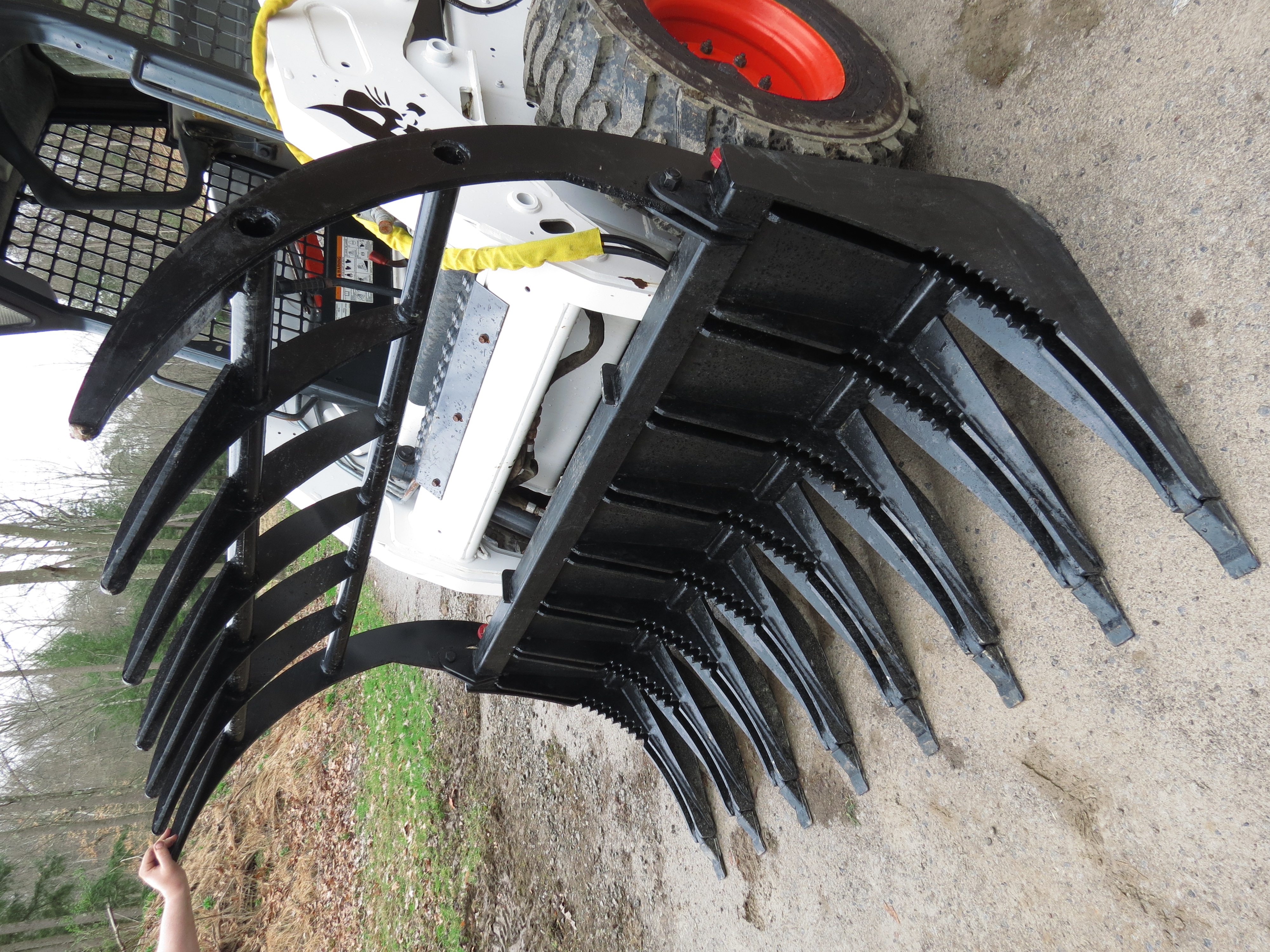 Grapple Skid Steer Attachments Stephens Attachments Sarver, PA