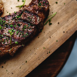 Bistec a la Plancha con Vinagre Balsámico y Romero