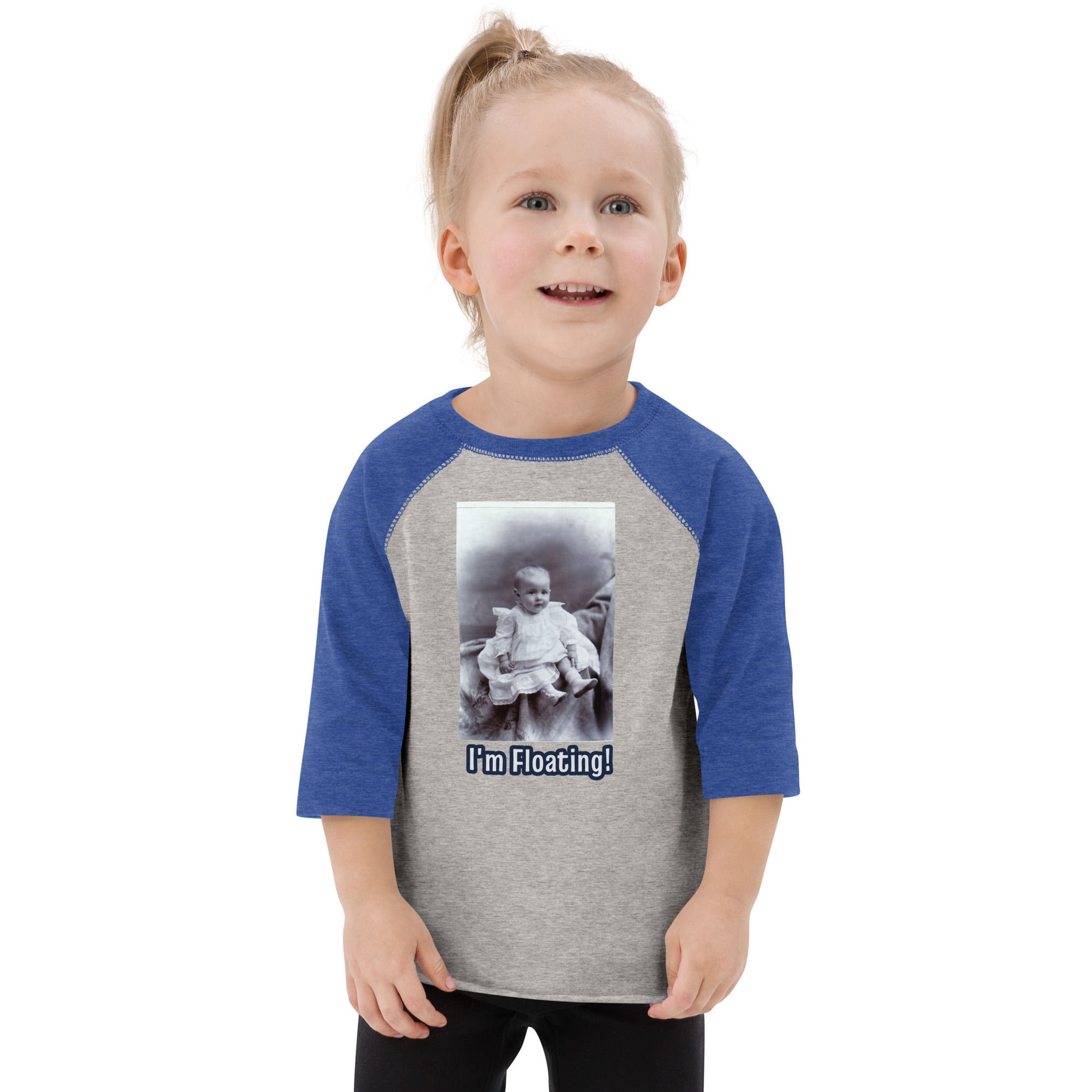I'm Floating Baseball Shirt – Kids