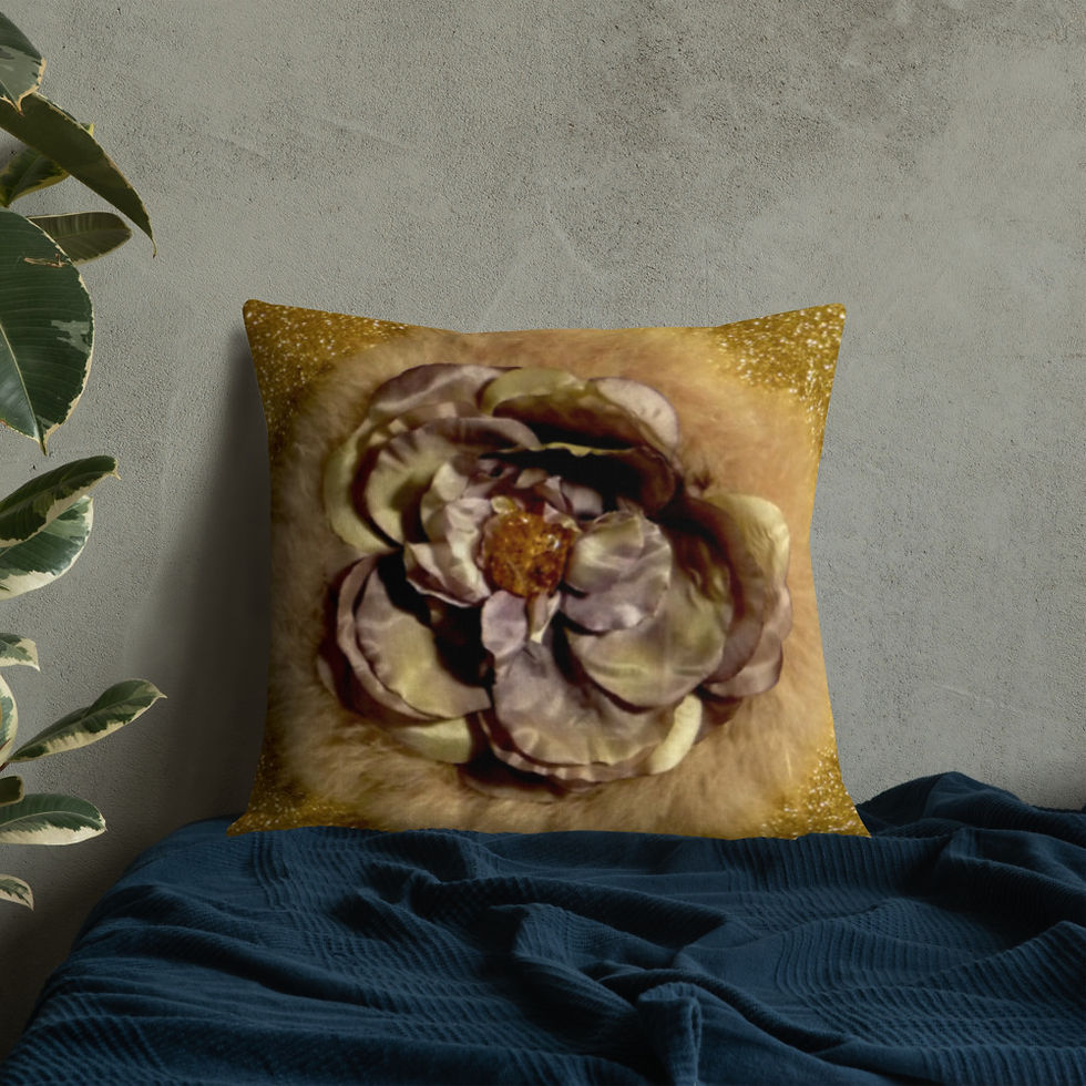 Thumbnail: Feeling When Hearing African Drums Trompe L'oeil Premium Pillow