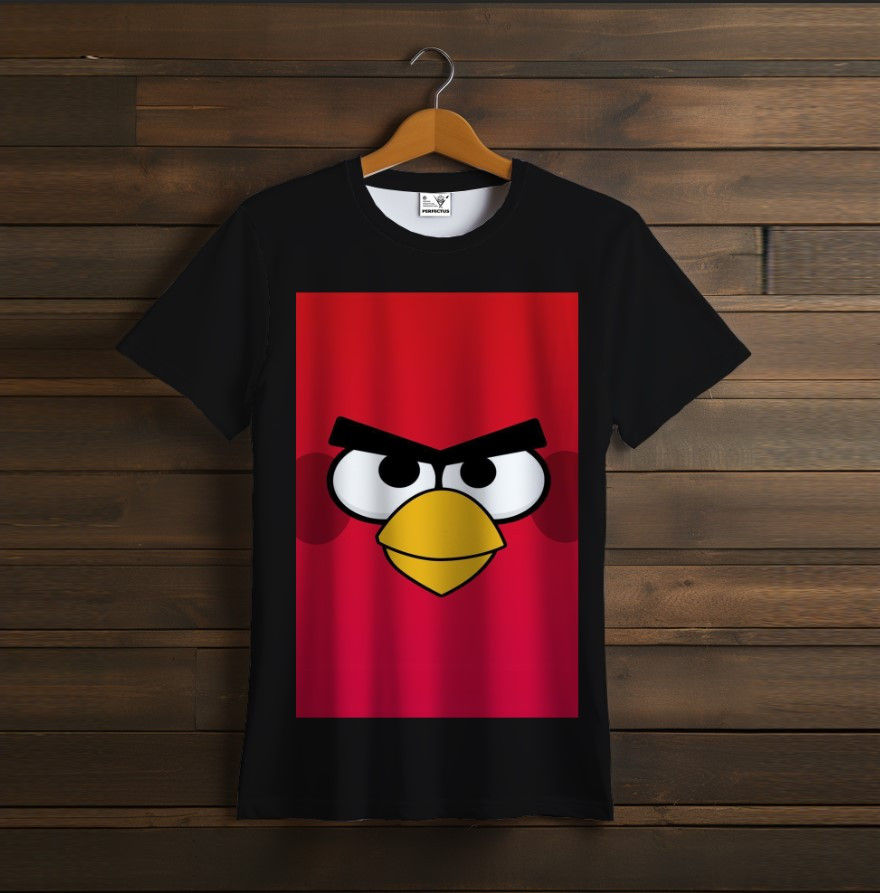 T-shirt Angry Birds Red