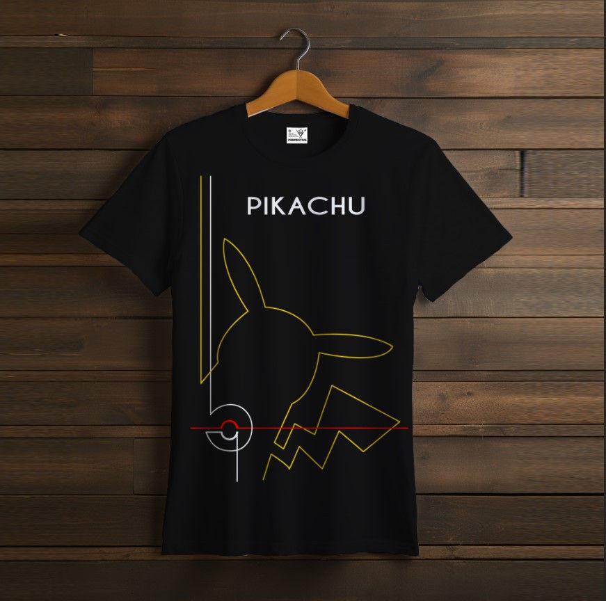 T-shirt Pokemon game anime characters 08