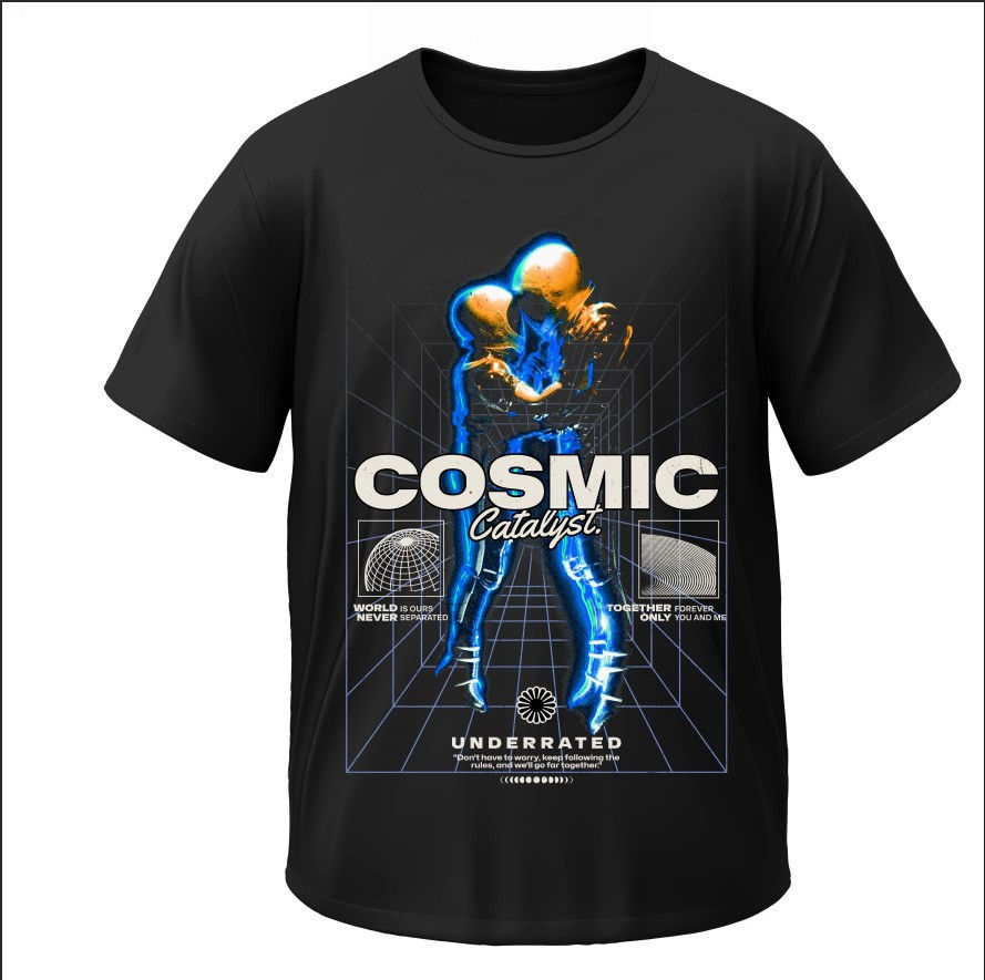 T-shirt Astronauts fantasy