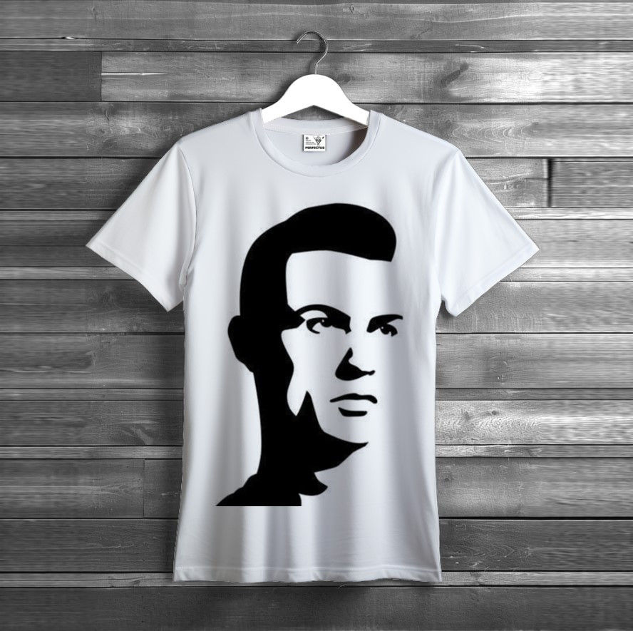 T-shirt Cristiano Ronaldo footballer art