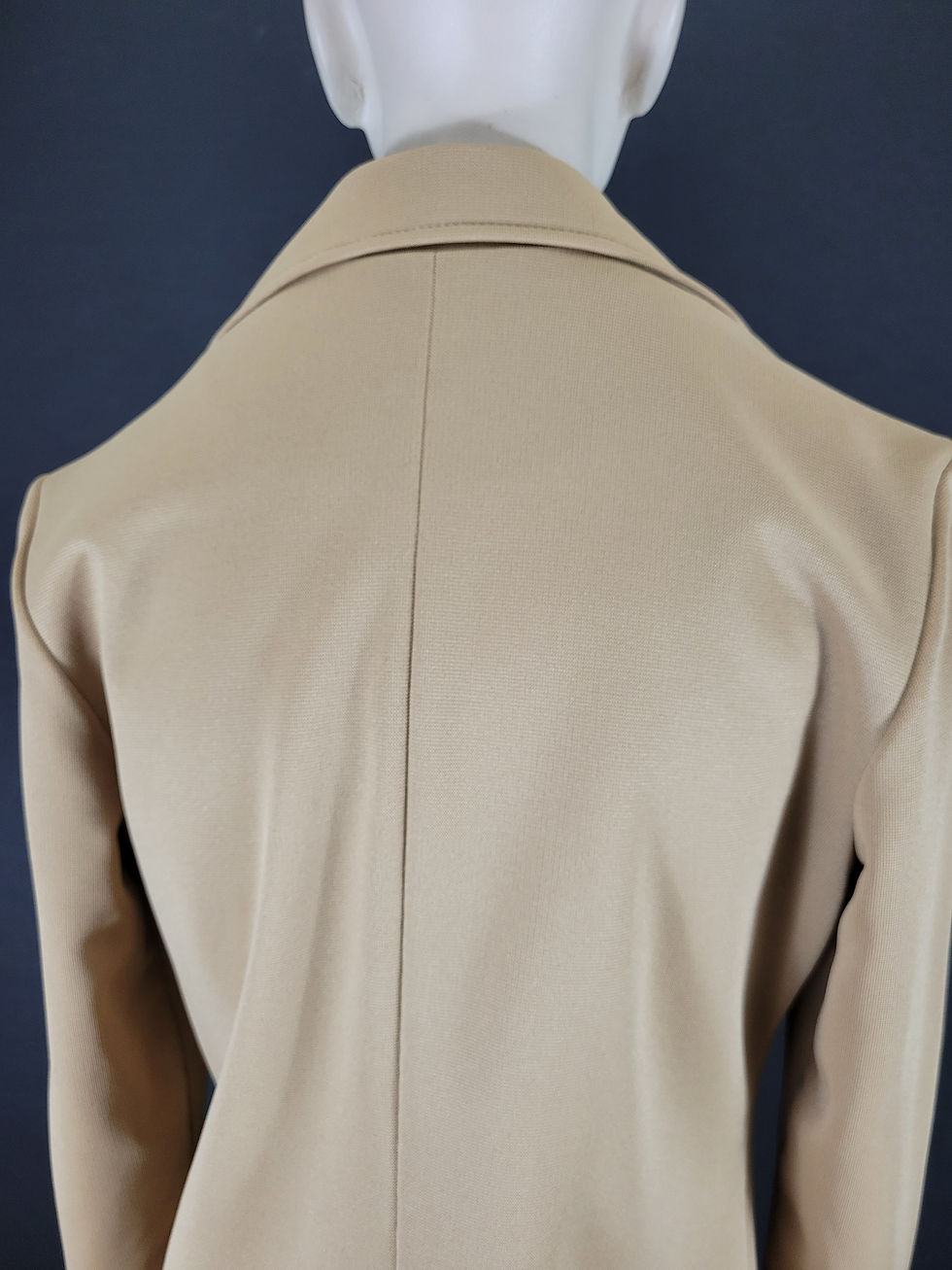 Thumbnail: Vintage Tan Patch Pocket Blazer Jacket View Twelve