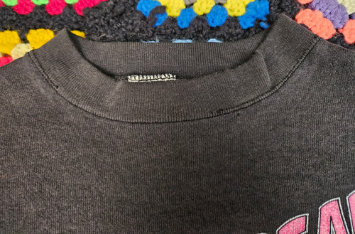 90s Tultex Black Gear Racewear Sweatshirt | wildfirevintage