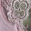 Thumbnail: Lilac And Lace Cape Pleated Maxi Dress View 6
