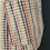 Thumbnail: Vintage Multicolored Gingham Plaid Blazer Jacket View Six