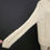 Thumbnail: Vintage Cream Knit Cardigan Sweater View Three