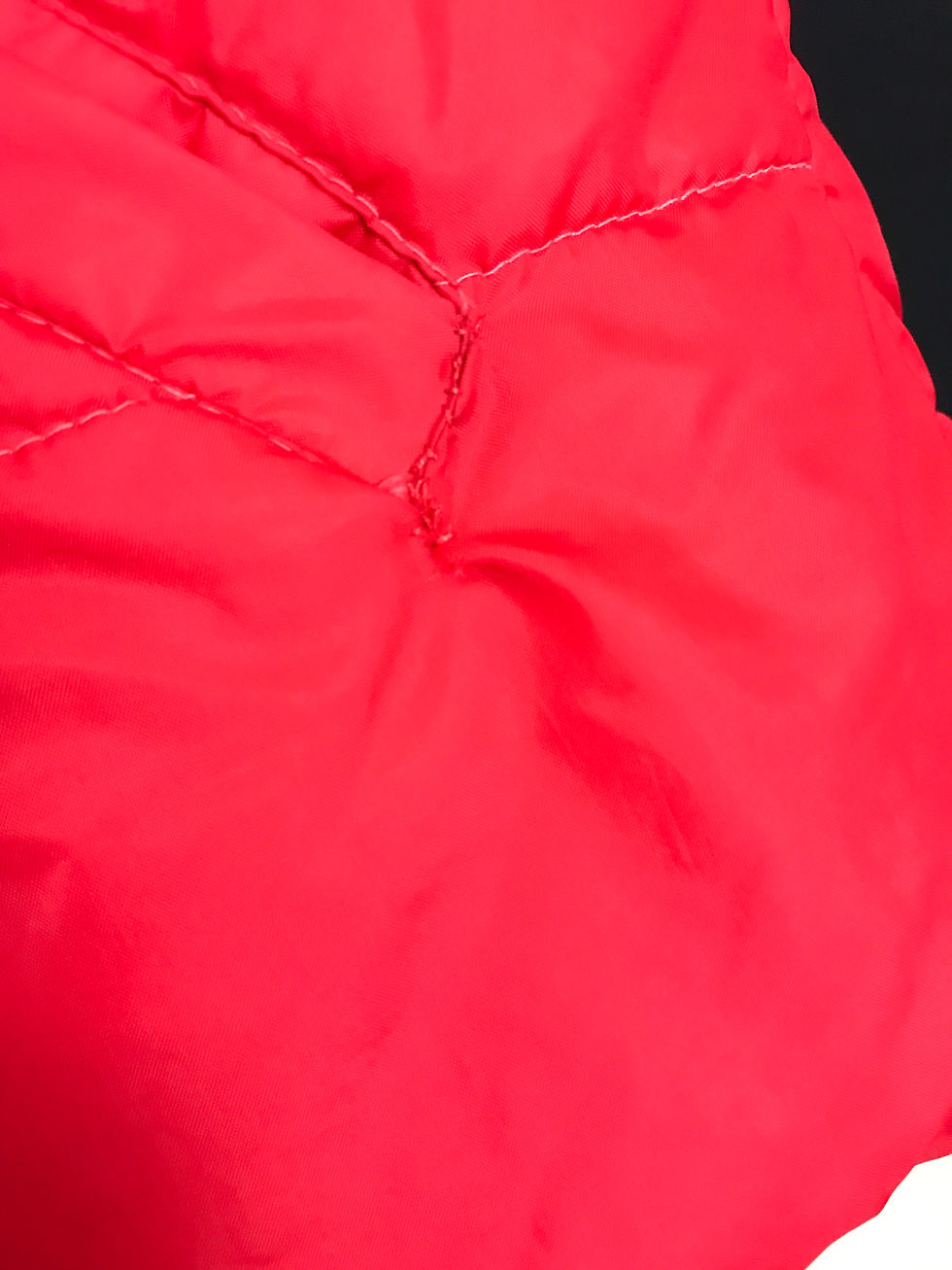 Thumbnail: Red And Floral Reversible Puffer Vest View 7