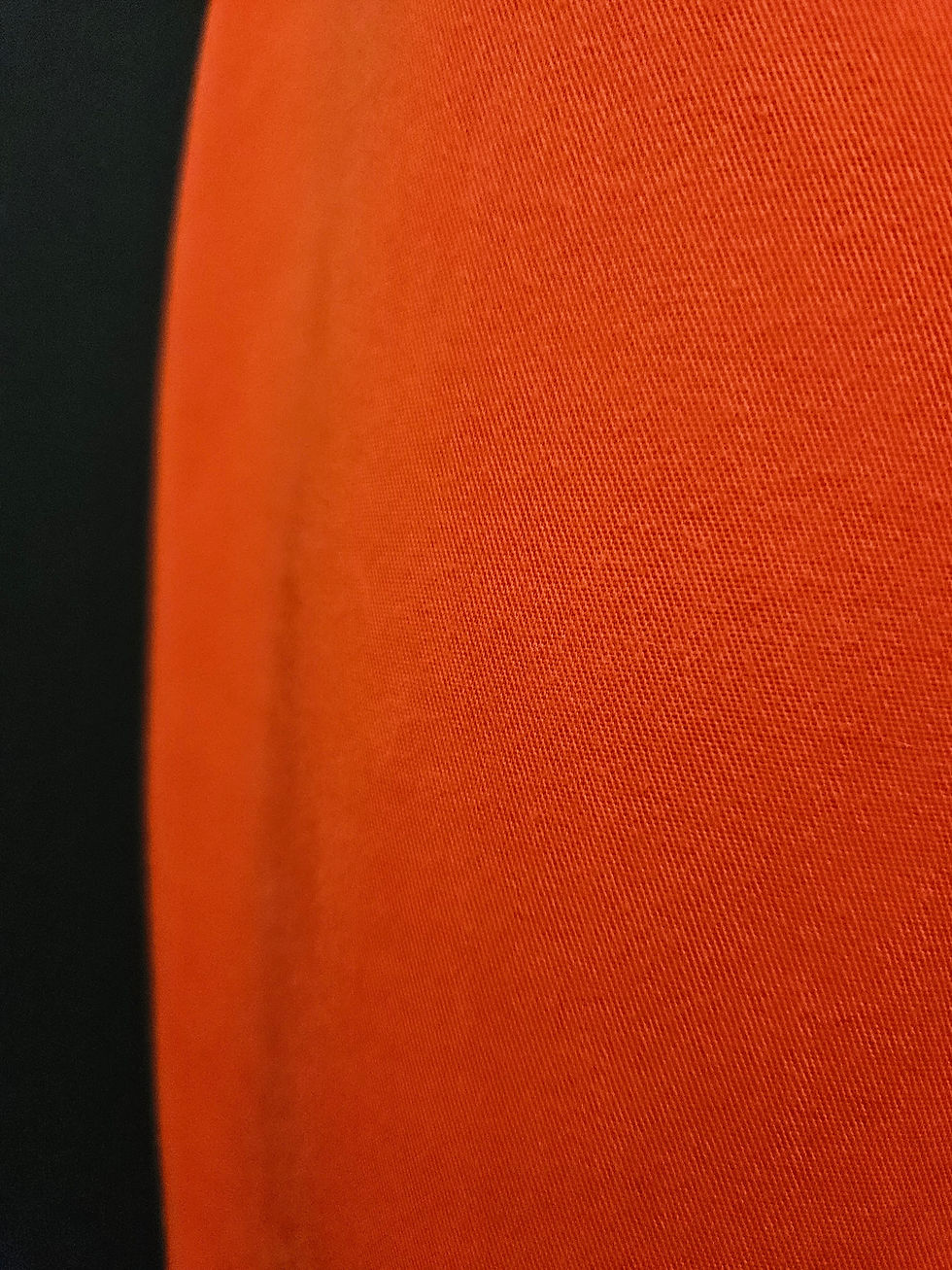 Thumbnail: Vintage Orange Skirt View Four