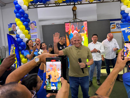 Professor Alcides lança campanha de reeleição no Jardim Tiradentes em Aparecida